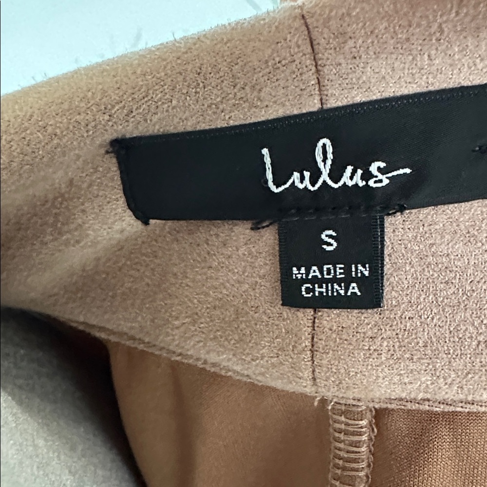 Lulu's Camel Blend Coat - Picture 5 of 6